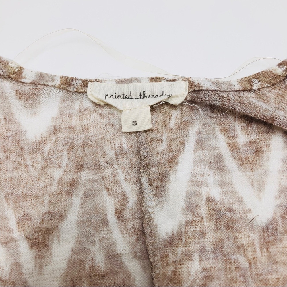 Painted Threads Open Front Kimono Size S - image 5